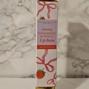 Organik Botanik - Strawberry & Papaya Lip Balm